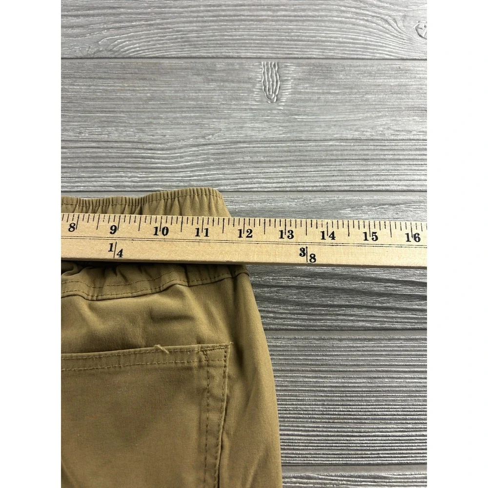 Weatherproof Vintage Youth Boys' Utility Pocket Pull-On Tech Jogger Tan Size M
